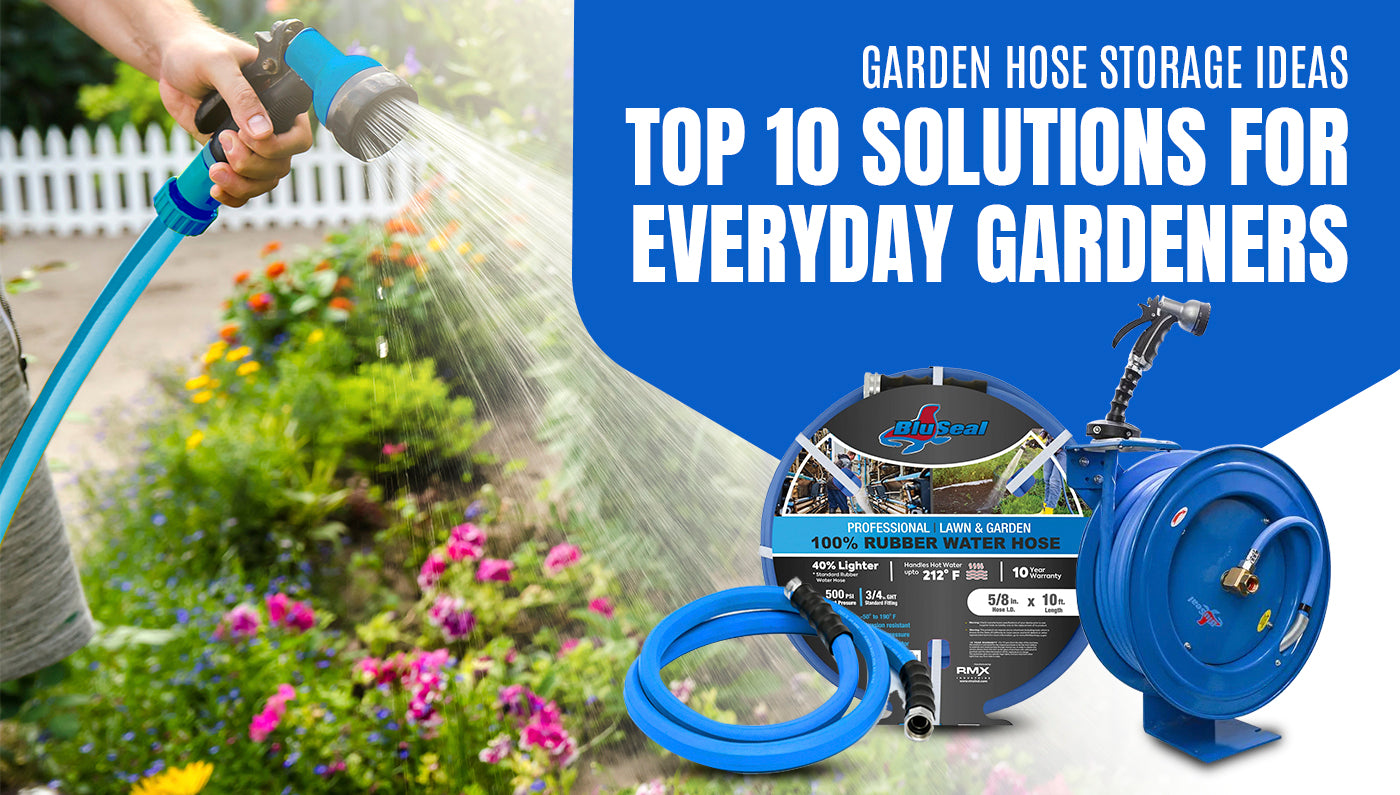 Garden Hose Storage Ideas 2024 - Top 10 Solutions For Gardeners –  TheBlueHose