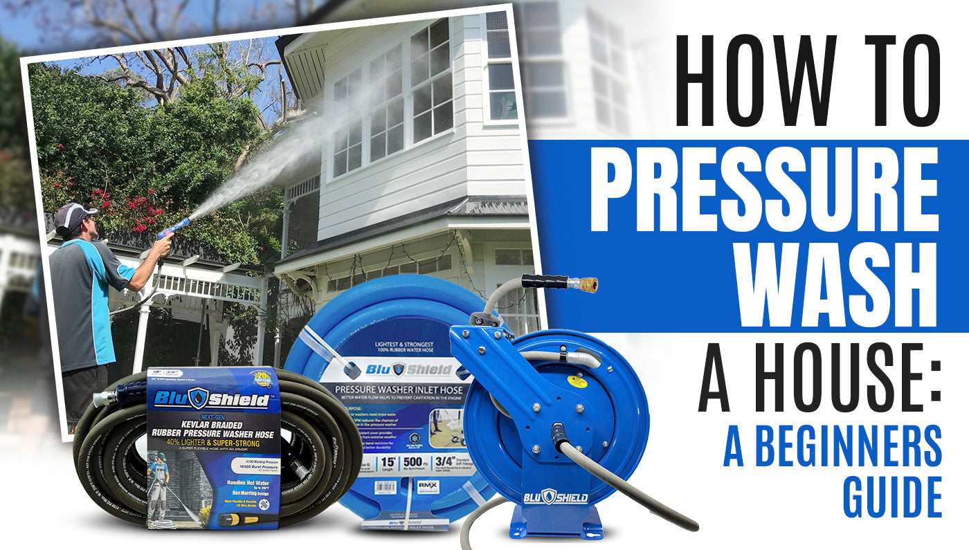 How to Pressure Wash a House? A Beginners Guide