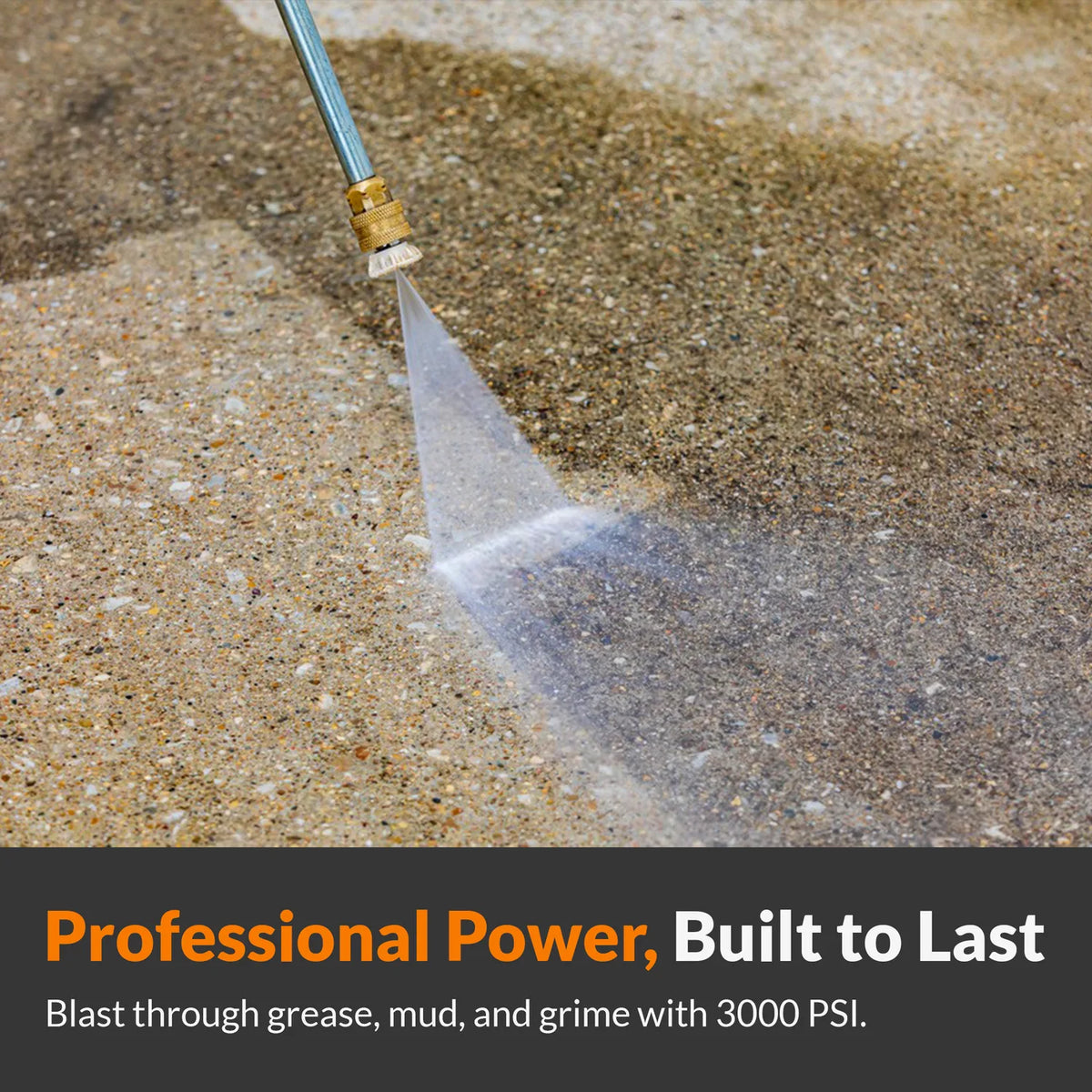 Blu Shield HumpBack 3000PSI All-in-One Pressure Washer System, Auto-Retractable Hose Reel, Industrial Pump, Accessories