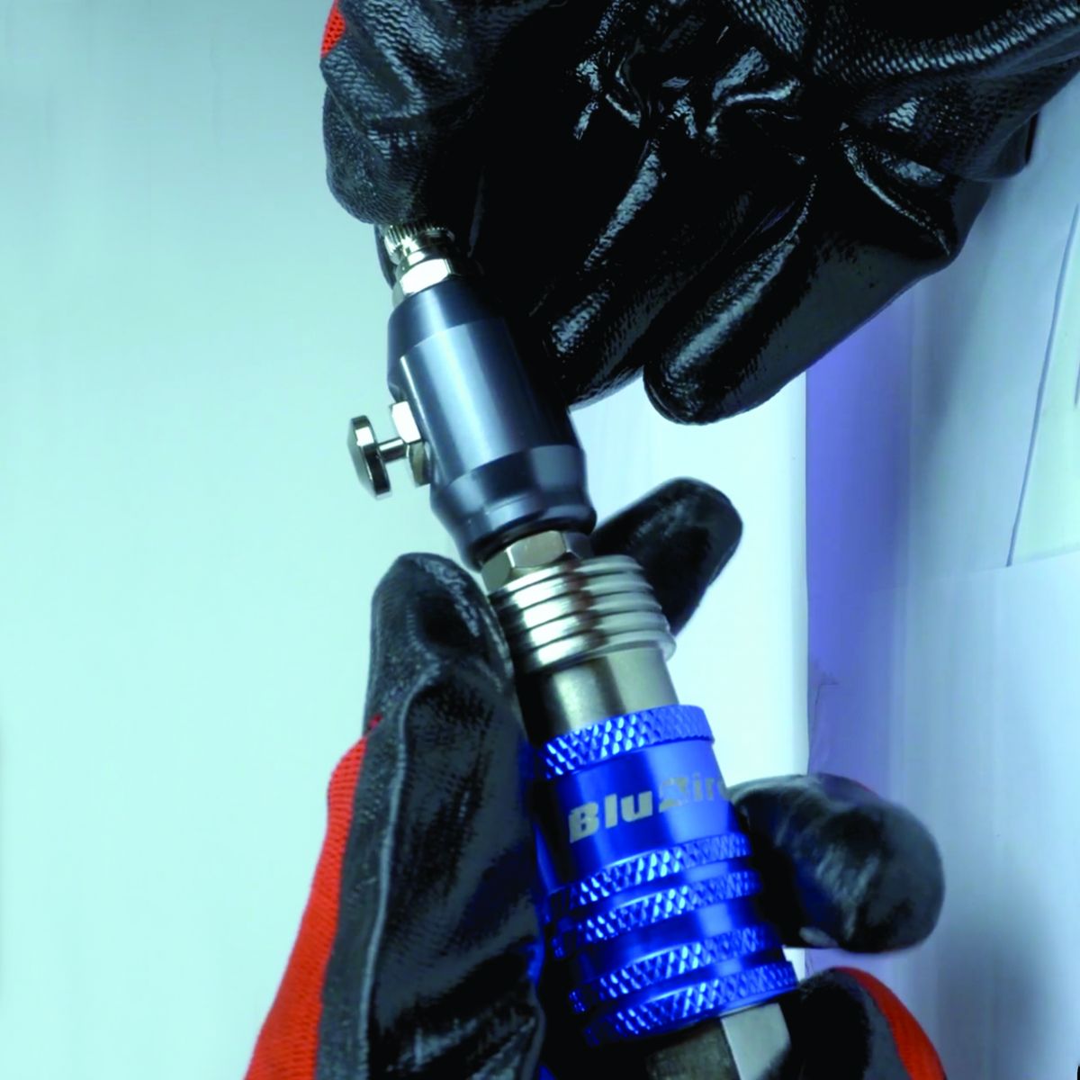 BluBird 5-in-1 Universal Industrial Safety Coupler with 1/4" Female Thread