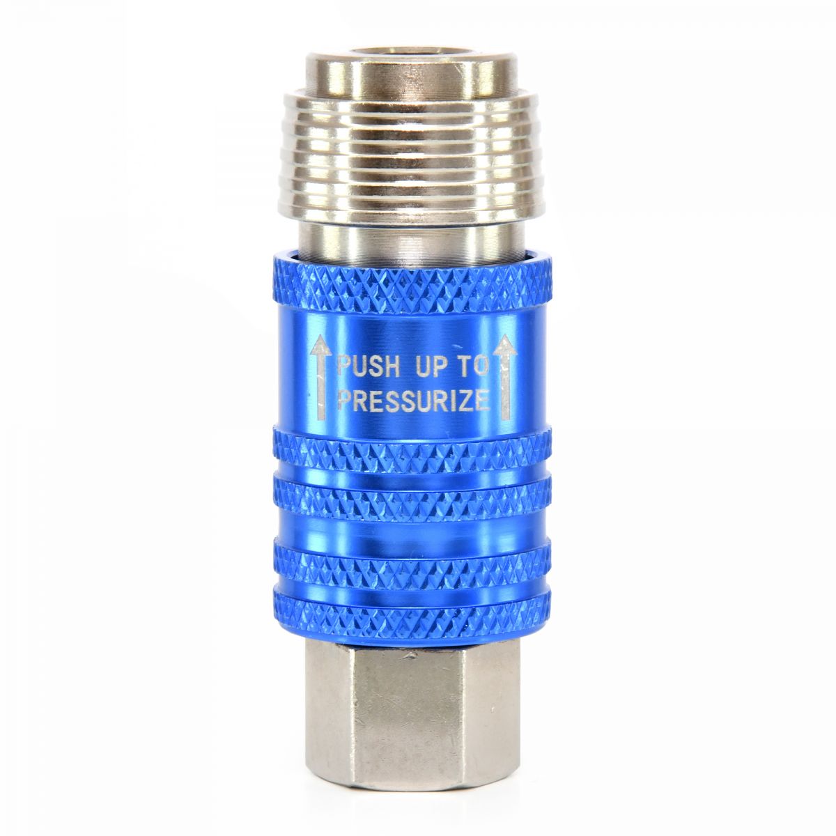 BluBird 5-in-1 Universal Industrial Safety Coupler with 3/8" Female Thread