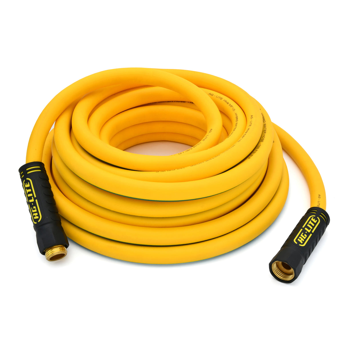 AG-Lite Hybrid Water Hose 3/4" X 6'-Yellow-Hiviz