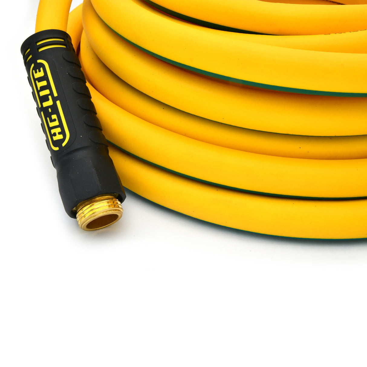 Tuyau d'arrosage hybride AG-Lite 3/4" X 25' - Jaune - Haute visibilité