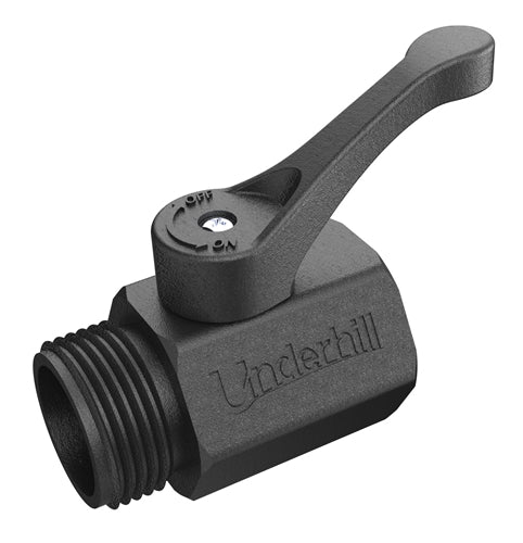 Underhill Plastic High-Flow Control Valve – ¾″ Hose Thread (Model CV075P)