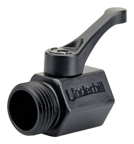 Underhill Plastic High-Flow Control Valve – ¾″ Hose Thread (Model CV075P)