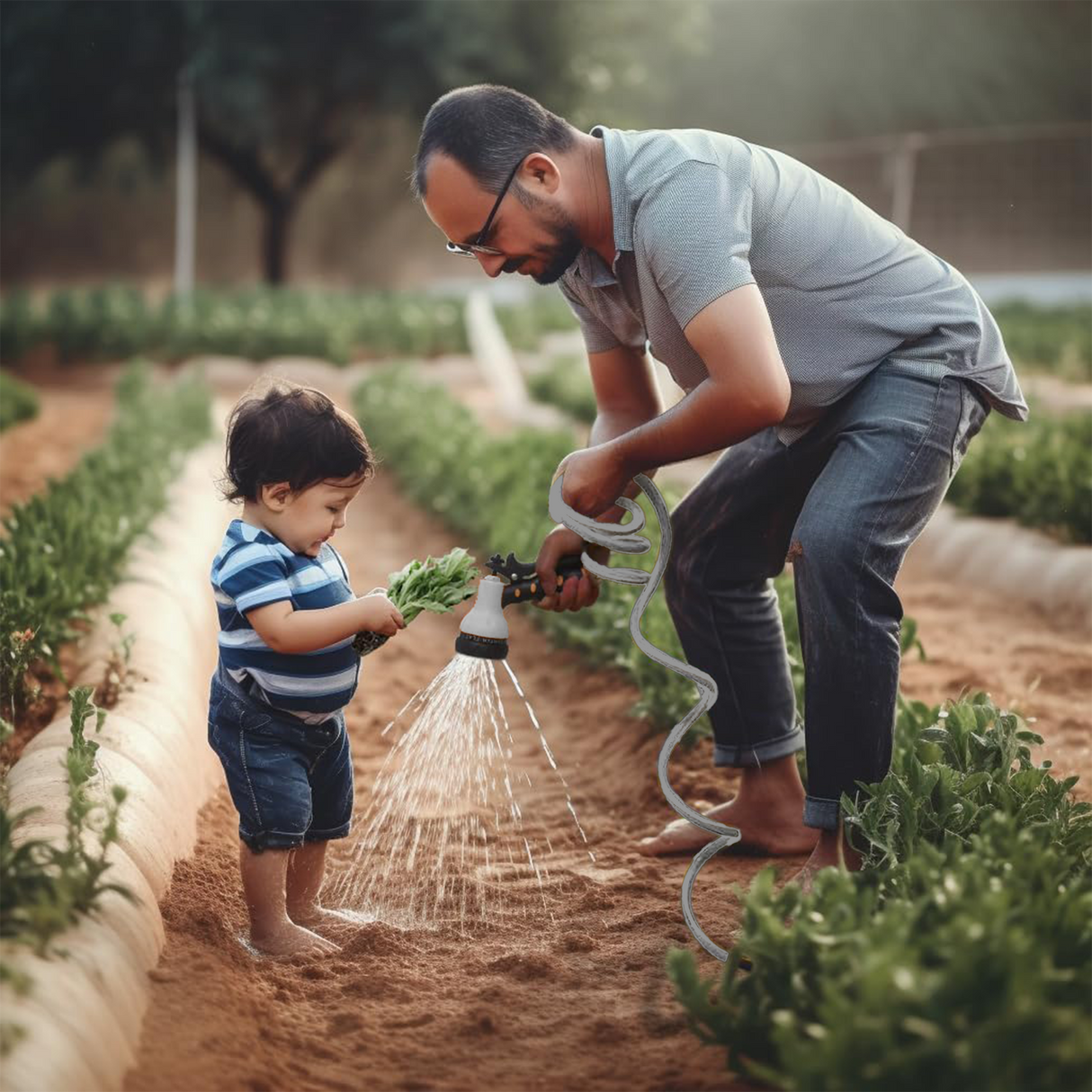 Avagard Recoil Water Hose 3/8" X 75'