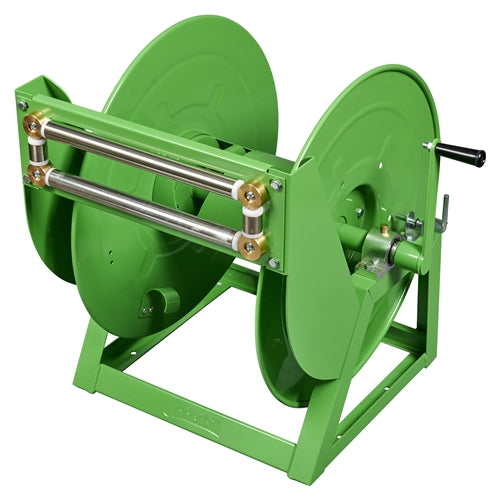 Underhill 1″ Deluxe Hose Caddie Reel with 10 ft. Blue Leader Hose, Hose Guide & Twist-Ease Fitting (HC-100-D)