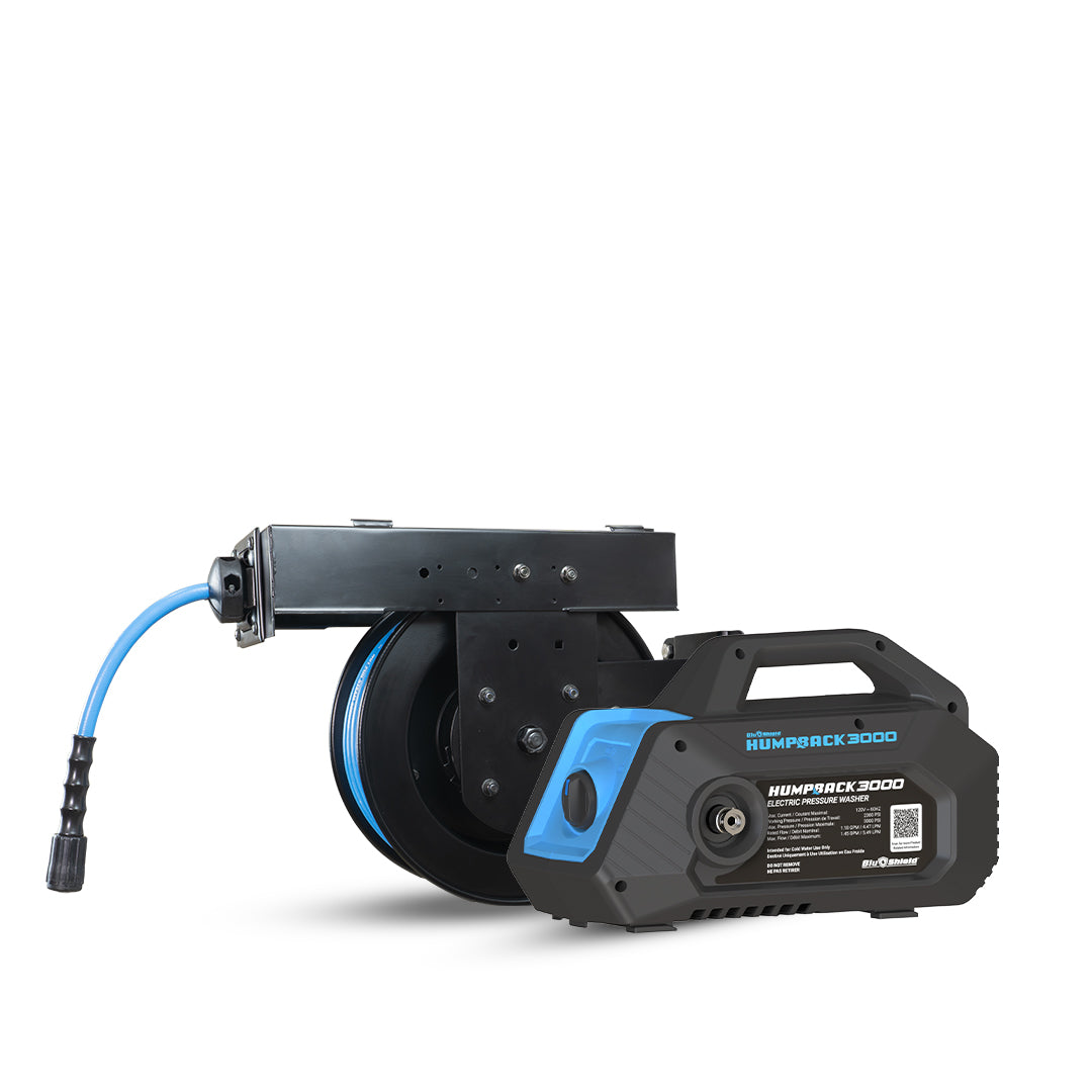 Blu Shield Toughtek Pressure Washer Reel 1/4" X 50 With Humpback