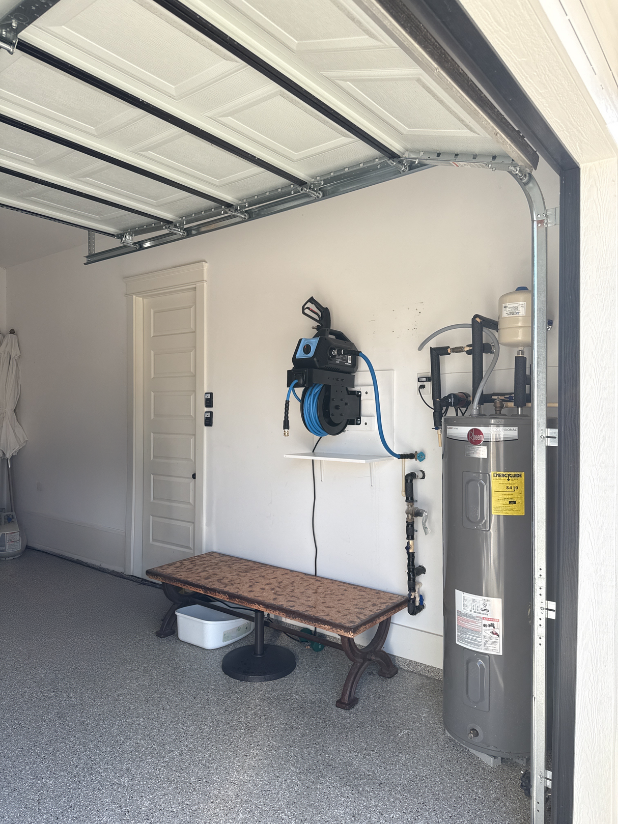 BluShield HumpBack 3000PSI All-in-One Pressure Washer System, Auto-Retractable Hose Reel, Industrial Pump, Accessories