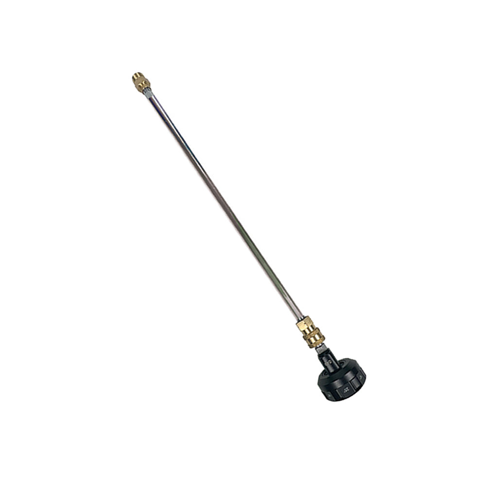 BluShield 3000 PSI 18" Multi-Tip Adjustable Pressure Washer Nozzle with Male Metric Wand