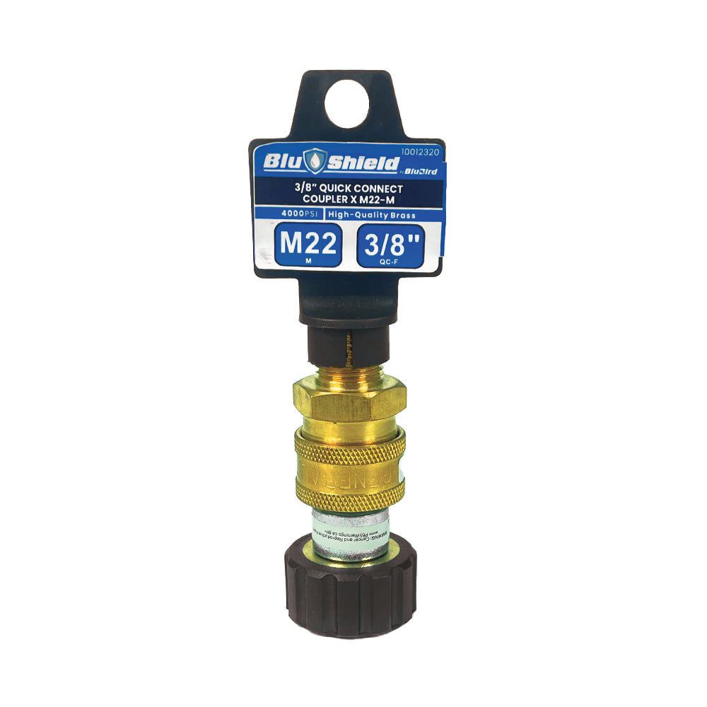 BluShield Female Metric x 3/8"