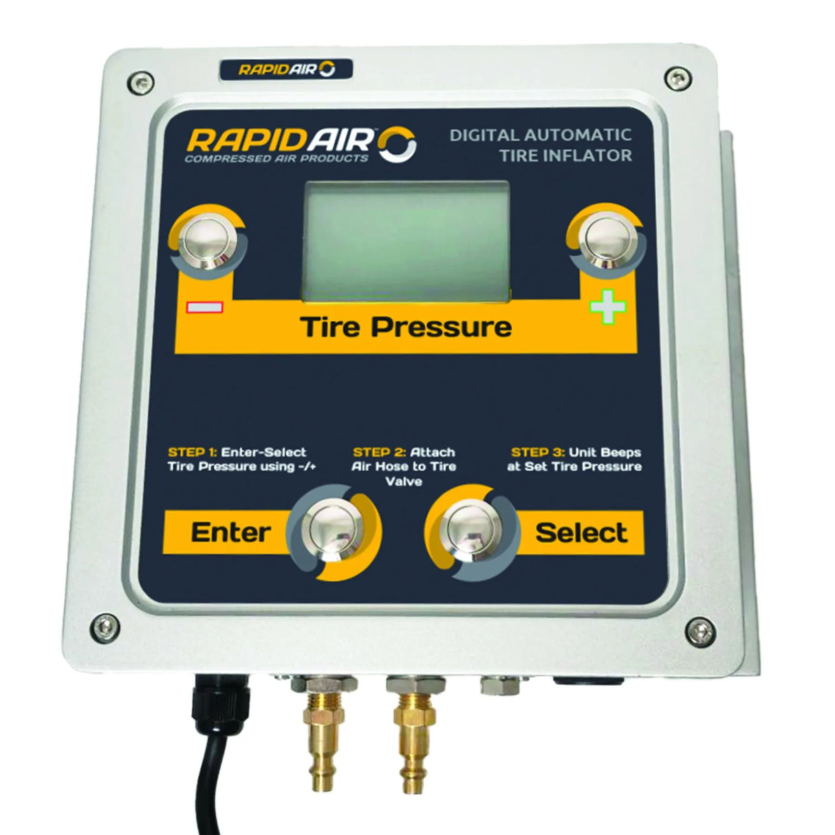 RapidAir K3060 Single Preset Wall Mount Tire Inflator