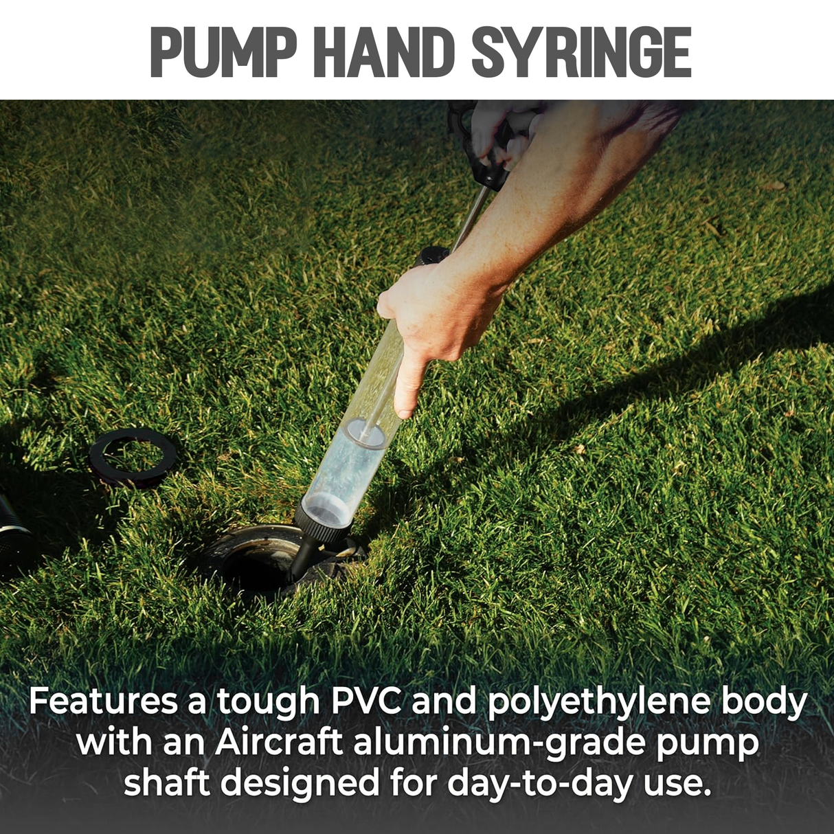 Gulp Syringe Hand Pump