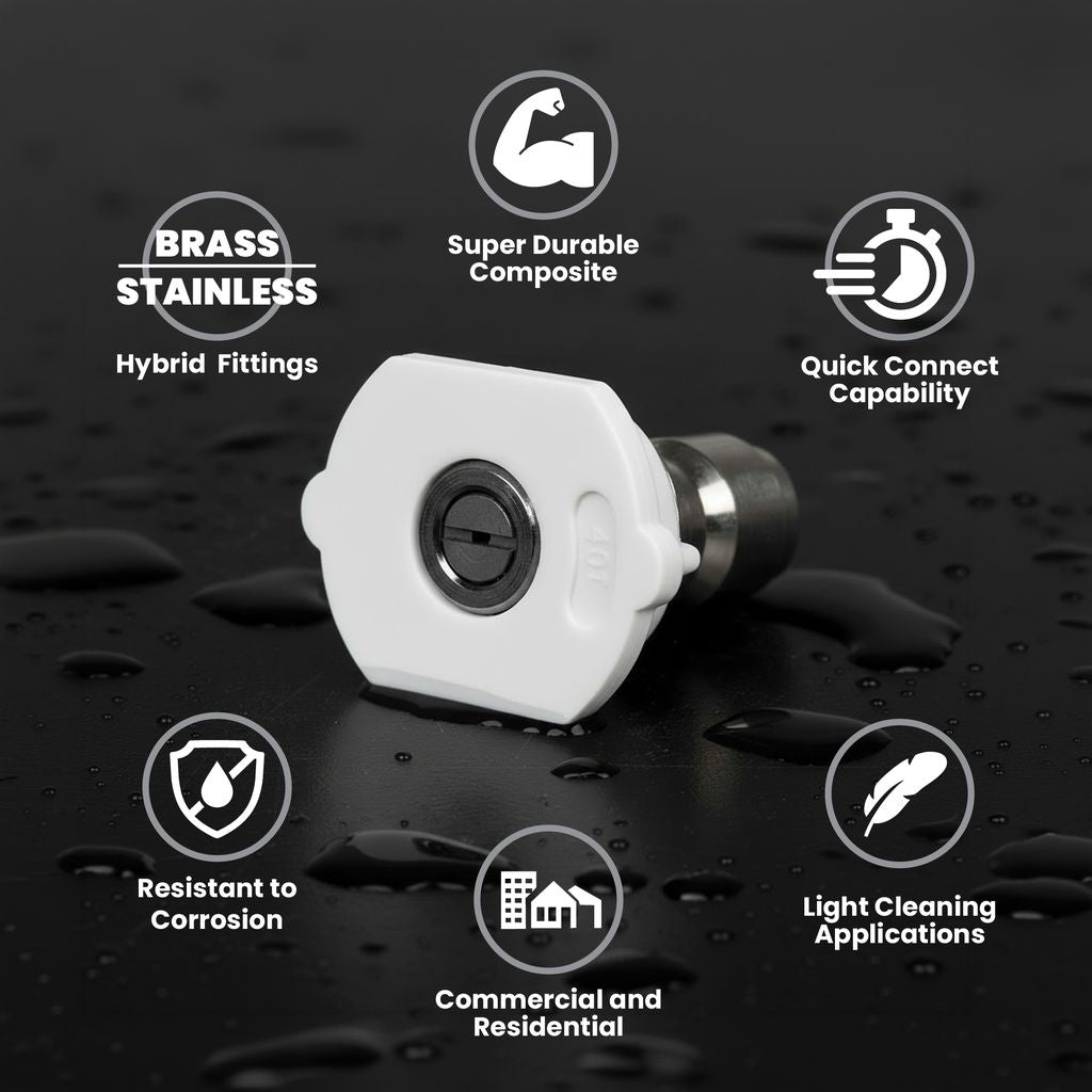 Blu Shield 3.5 Orifice 40° Quick Disconnect Pressure Washer Spray Tip