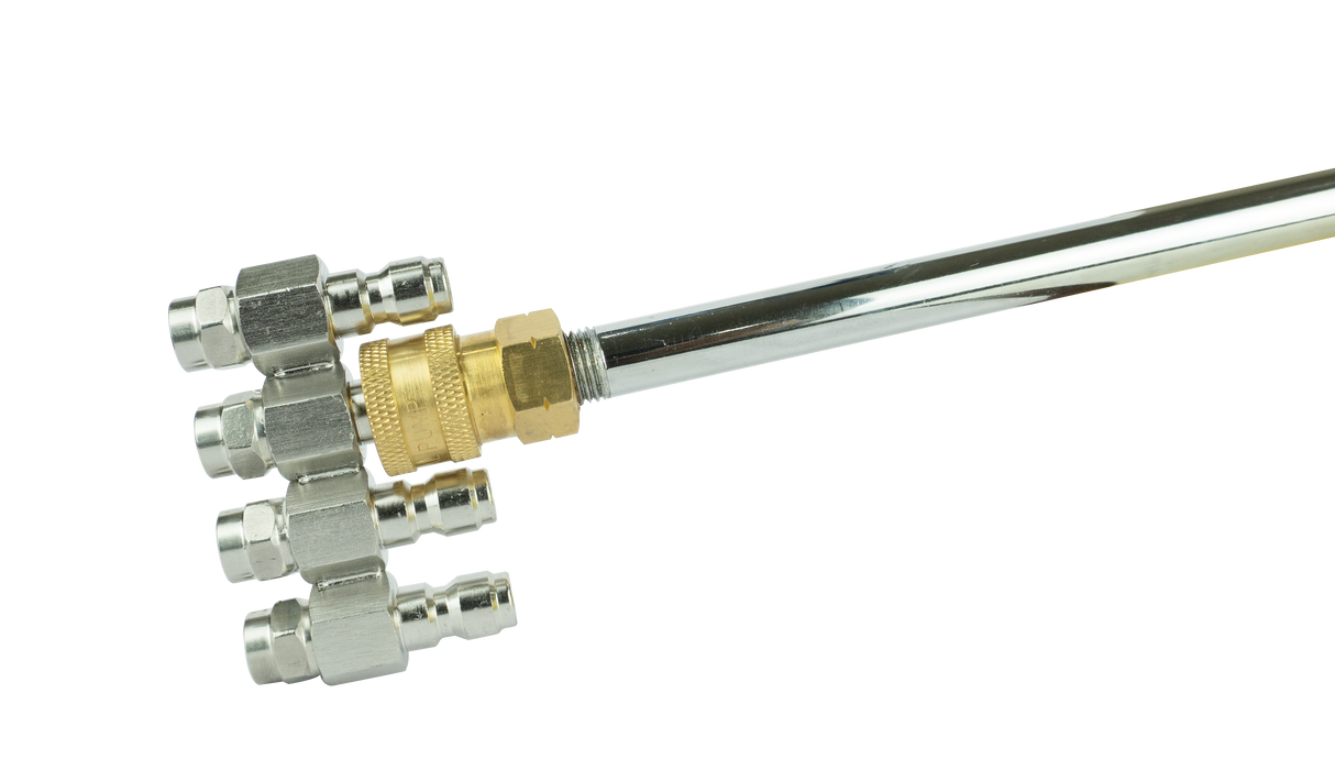 BluBird J-Rod Pressure Washer Nozzle Kit | 4-in-1 Quick-Connect Nozzle Set