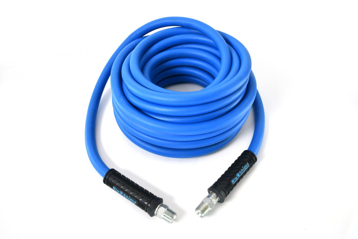 Blu Shield The Slayer Hybrid Pressure Washing Hose 1/2" X 50'-Blue