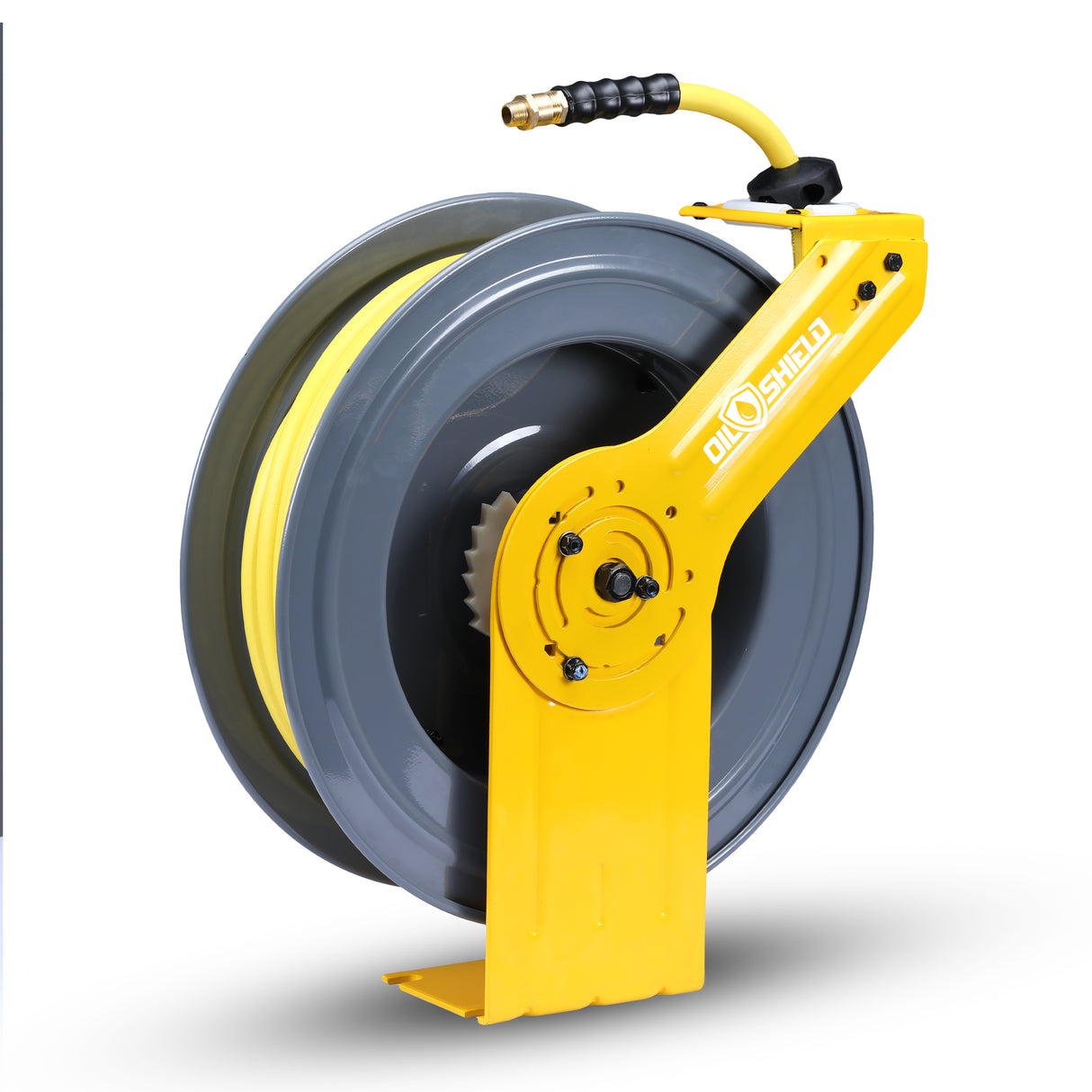 OilShield 3/8" x 100' Rubber Air Hose Reel