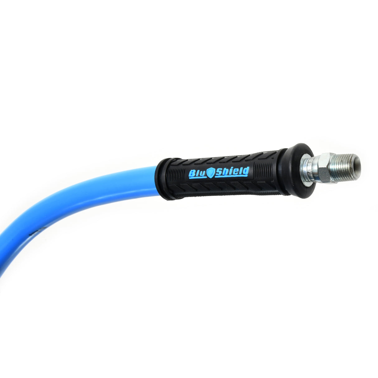 BluShield Tough Tek 3/8" Rubber Pressure Washing Hose Reel (Dual Arm) with 6' Lead-in-Hose