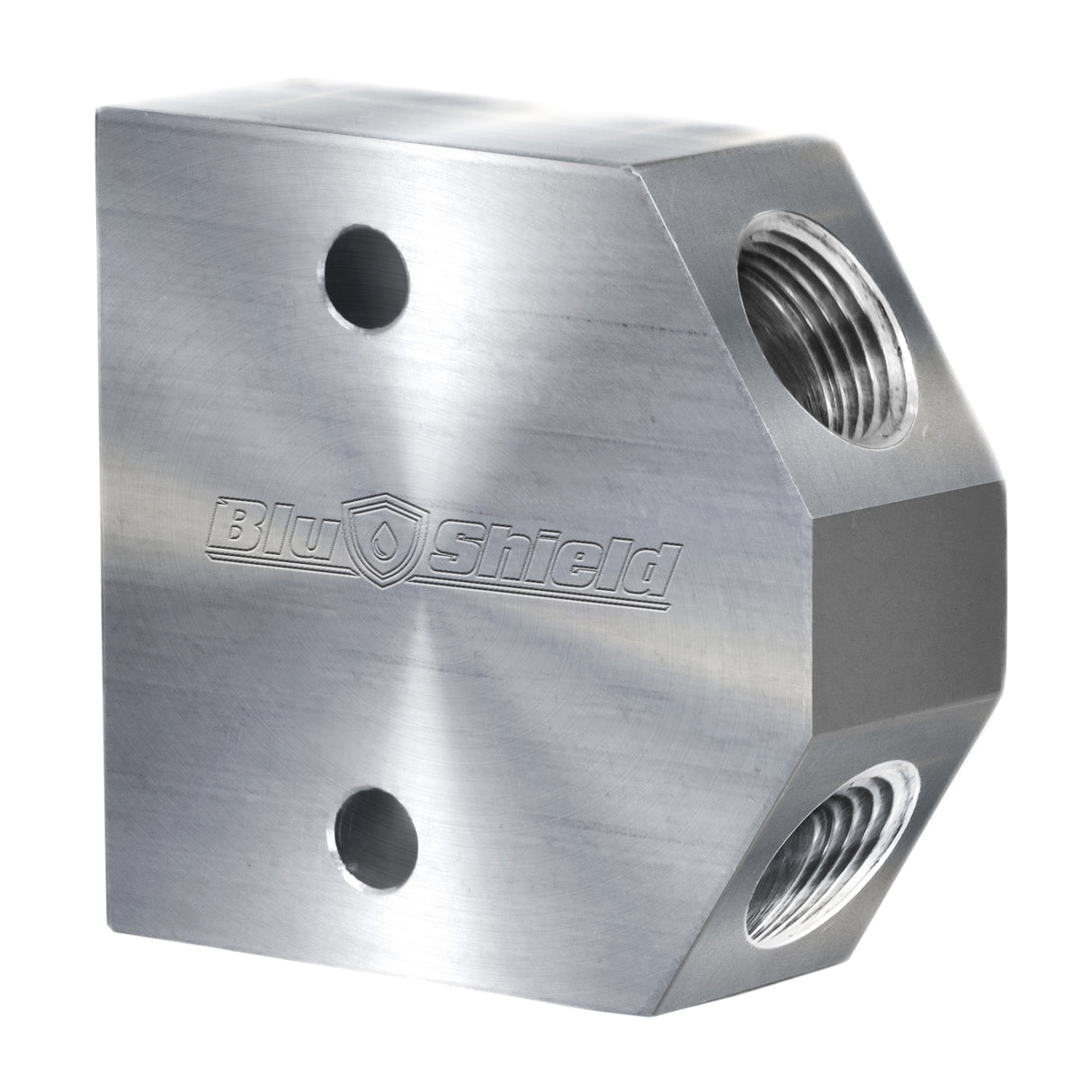 BluShield Union Block UB1200 – 1/2” NPT High-Pressure Connector | 5,000 PSI