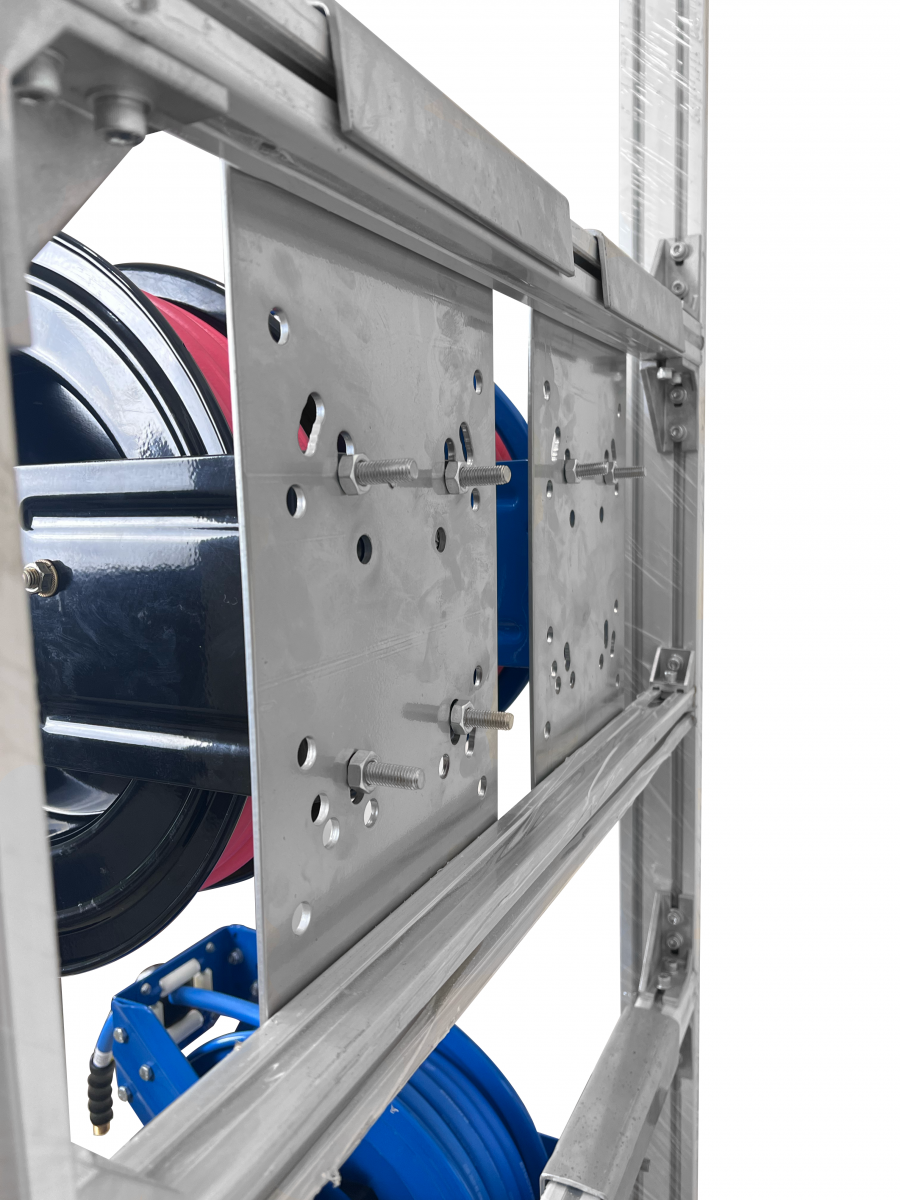 Aluminium Reel Stand - 4 Reels