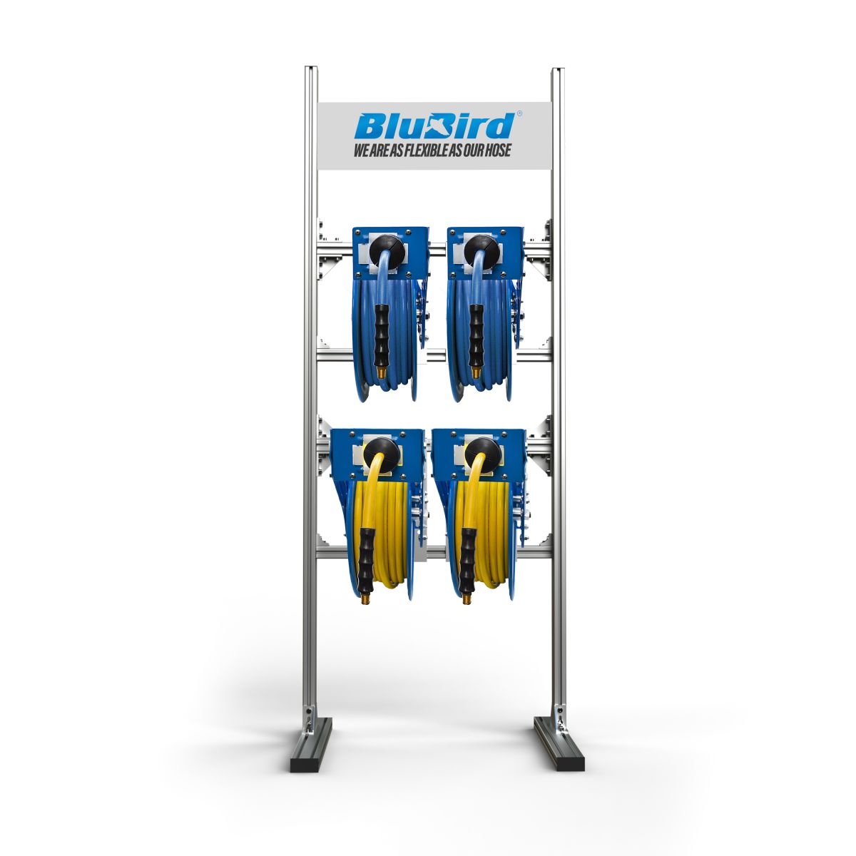 Aluminium Reel Stand - 4 Reels