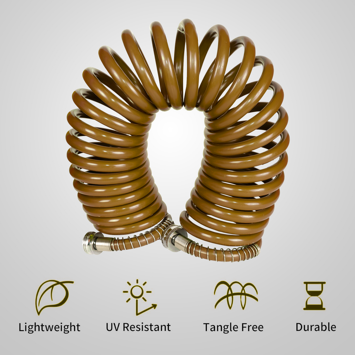 Spiral Water Hose gold