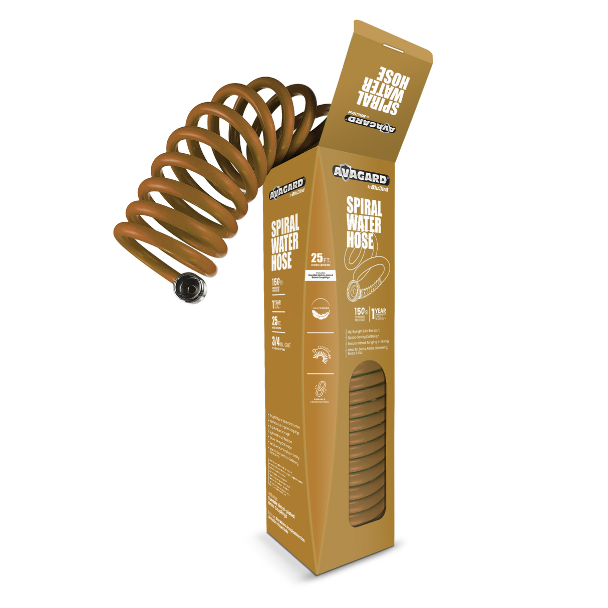 Spiral Water Hose gold