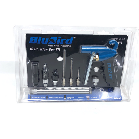 BluBird 10-Pc Air Blow Gun Kit