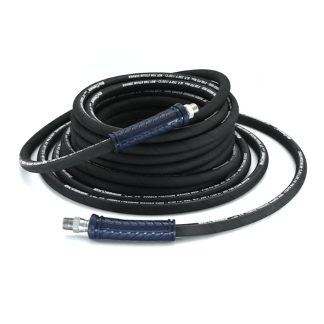 Aramid Braided 3/8" x 200' Rubber Pressure Washer Hose