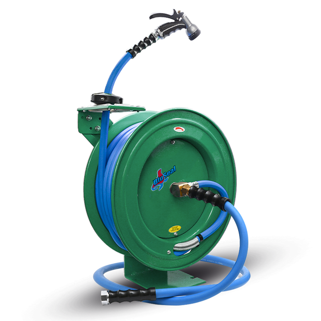 BluSeal Garden Hose Reel 3/4" x 50'  Green