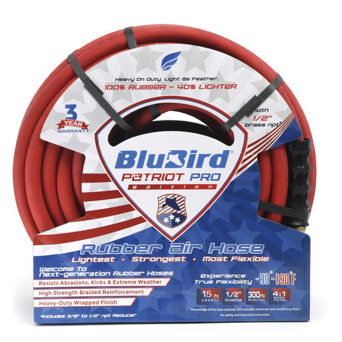 BluBird Patriot Pro Air Hose 1/2