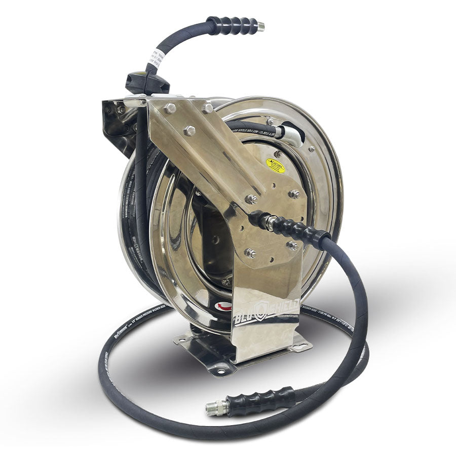 3/8" Retractable Stainless Steel Pressure Washer