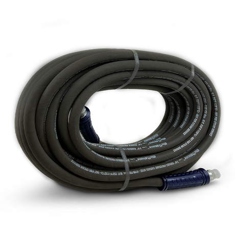 BluShield Aramid Braided 3/8" Rubber Pressure Washer Hose 4100PSI , Backed By 1 yr Warranty