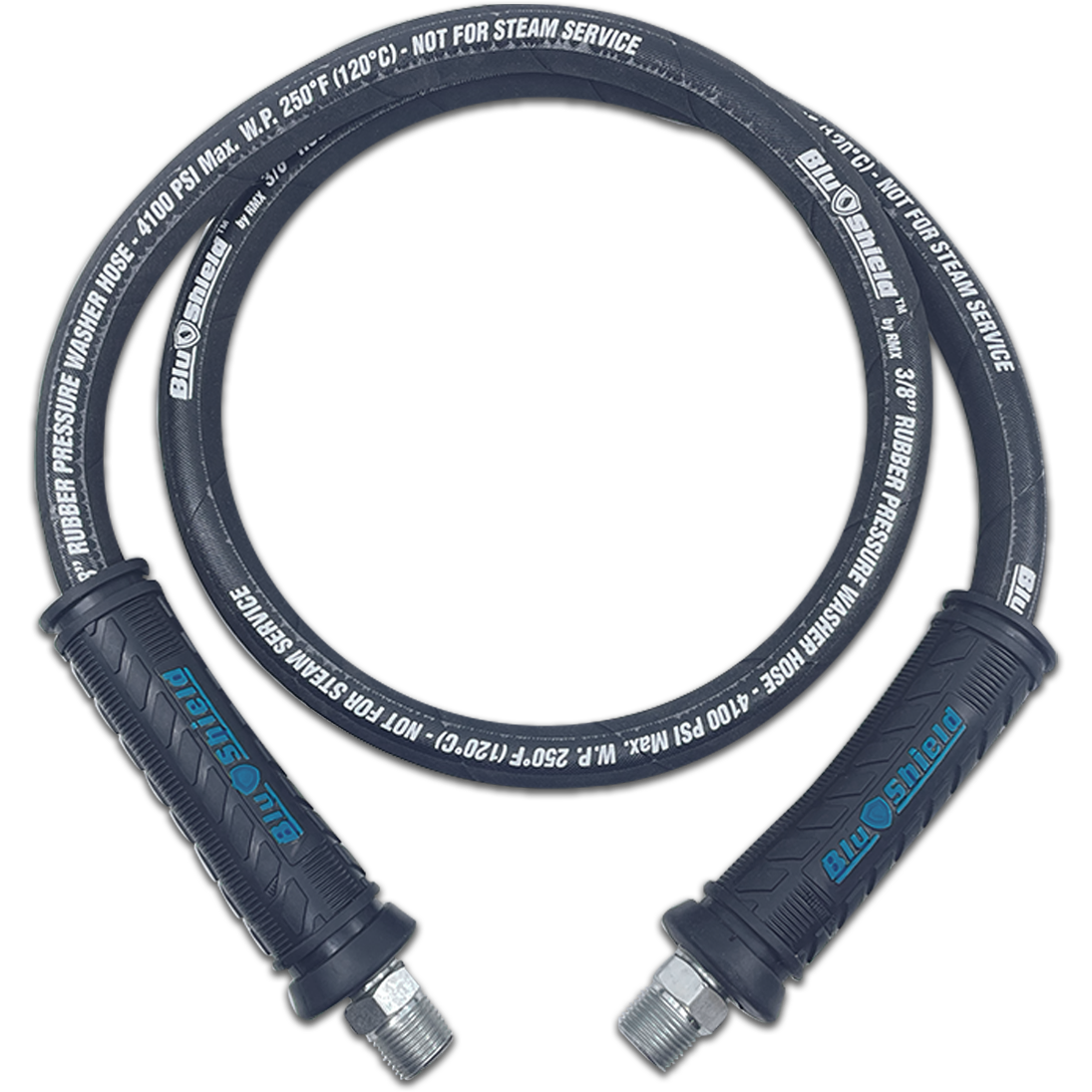 BluShield Pressure Washer Hose 3/8" x 06