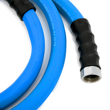 BluSeal 1" x 6' Hot and Cold Water Lead-in Garden Hose with 3/4" GHT Fitting, 100% Rubber