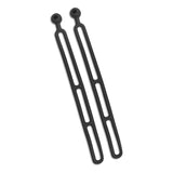 Rapid Tie 16" Non Marring Adjustable Extendable Strap, Patented, Made in USA - 2 Pack
