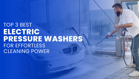 Top 3 Best Electric Pressure Washers for Effortless Cleaning Power