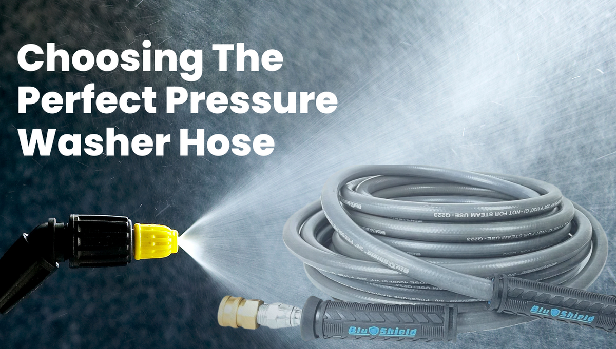 Choosing the Perfect Pressure Washer Hose TheBlueHose