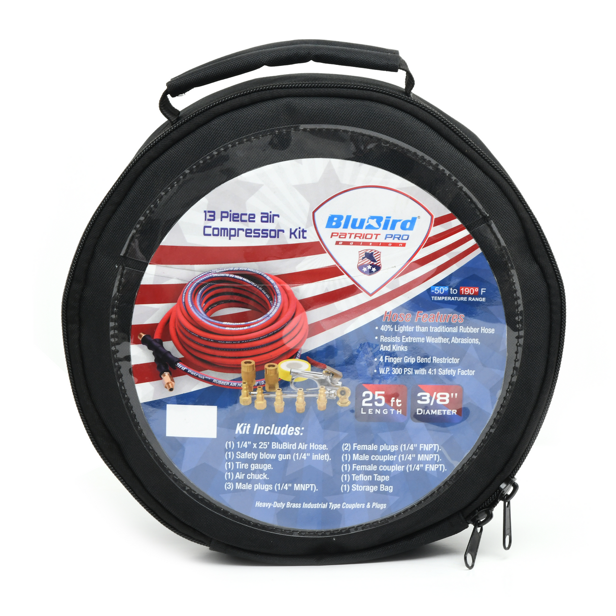 BluBird Patriot Pro Rubber Air Hose Kit