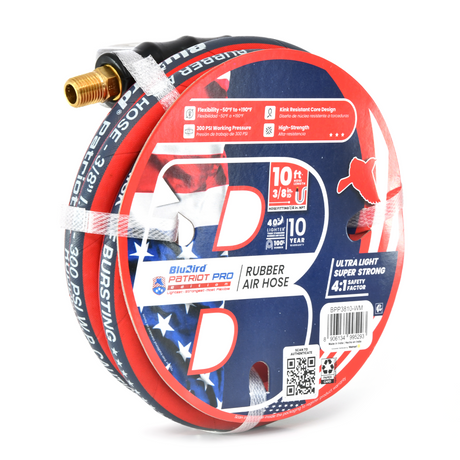 BluBird Patriot Pro Rubber Air Hose 3/8