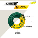 Tuyau d'arrosage hybride AG-Lite 3/4" X 25' - Jaune - Haute visibilité