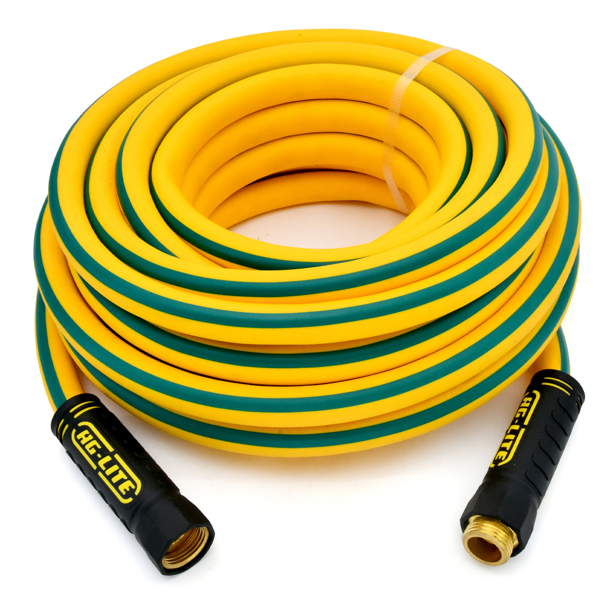 Tuyau d'arrosage hybride AG-Lite 5/8" X 25' - Jaune - Haute visibilité