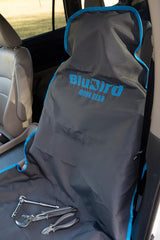 BluBird Reusable Protective Car Seat Cover, Universal Fit, Non-Slip Design, WaterProof, Ideal for Post-Gym, Car Service, Pets - Black