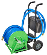 Underhill 1"Deluxe Field Caddie Hose Cart w/ Reel, Upto 125' Hose (HC-HT-100-K)