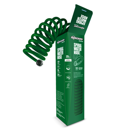 Avagard Recoil Water Hose 3/8" X 50' Green