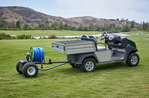 Underhill 1"Deluxe Field Caddie Hose Cart w/ Reel, Upto 125' Hose (HC-HT-100-K)