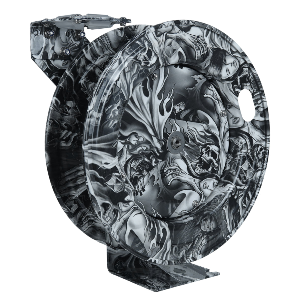 Custom Hydro-Dipped Hose Reel