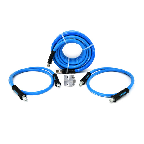 BluShield Union Block 3800 – Durable 3/8” NPT High-Pressure Connection Kit | 6,000 PSI | ToughTek Hose Included