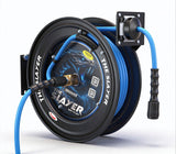 Blu Shield The Slayer Hybrid Pressure Washing Hose Reel 1/4" X 50'-Blue