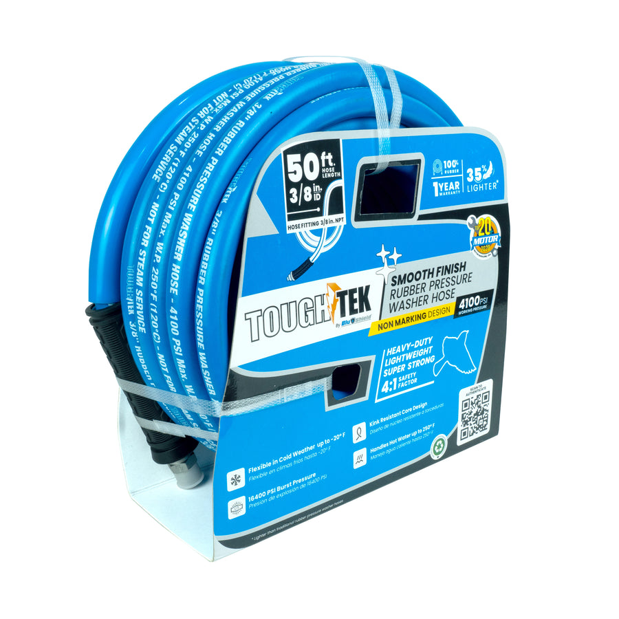 BluShield ToughTek™ 3/8-inch Hose for Drone Pressure Washing